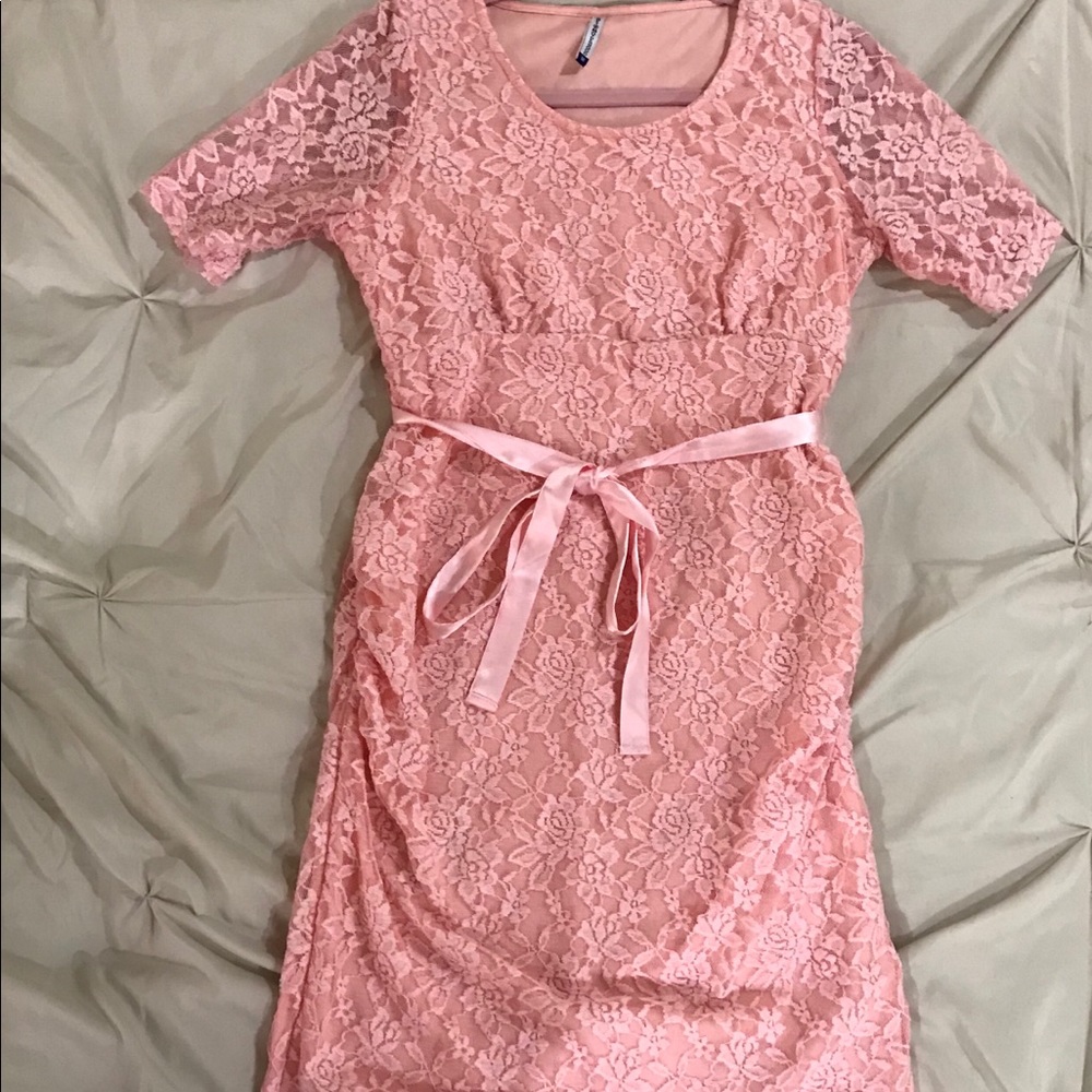 Planet Motherhood Pink Dress size Medium